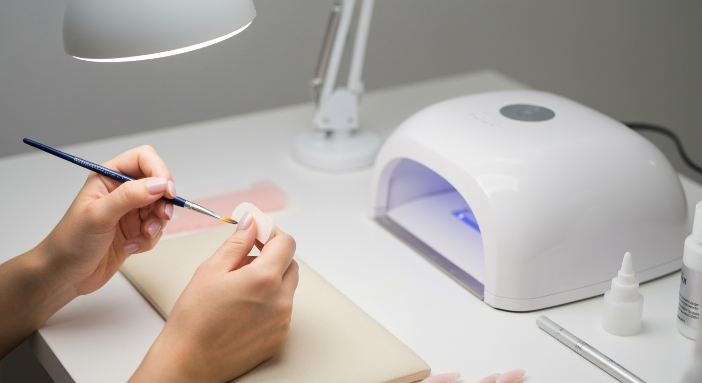 Jak zrobić paznokcie akrylożelem krok po kroku? 2